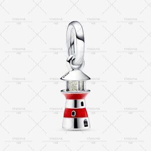 Pandora Glow-in-the-dark Lighthouse Dangle Charm|Pendant